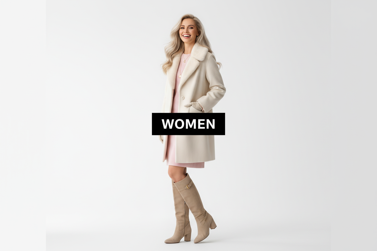 Blonde Woman Light Outfit