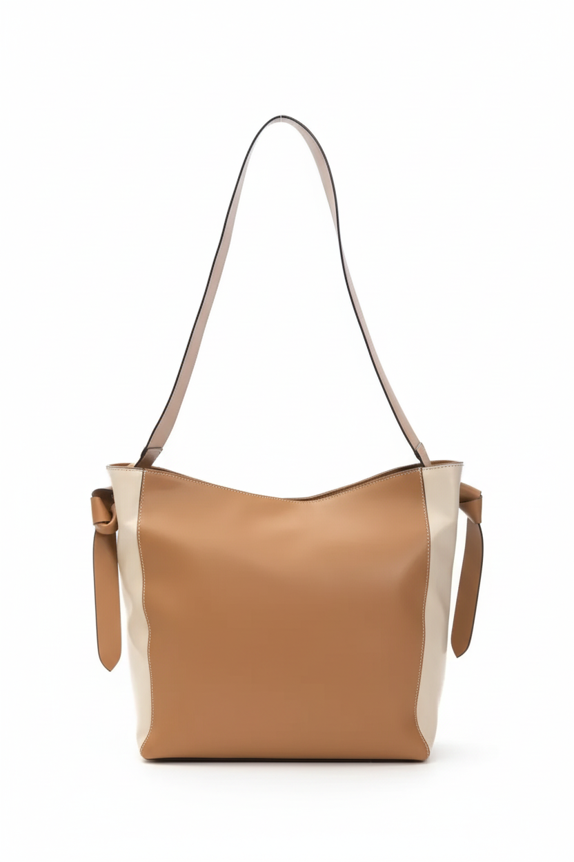 Brązowa torba Pompei Donatella - widok z tyłu